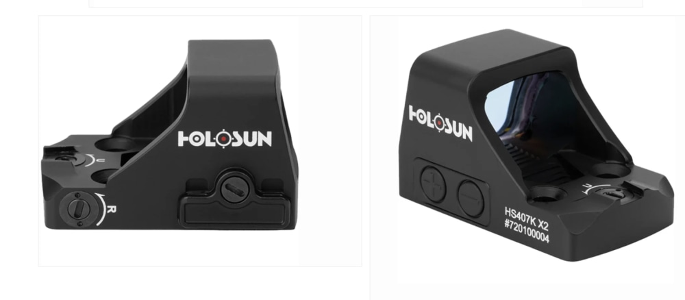 Holosun HS407K-X2 Micro Red Dot Sight -img-2