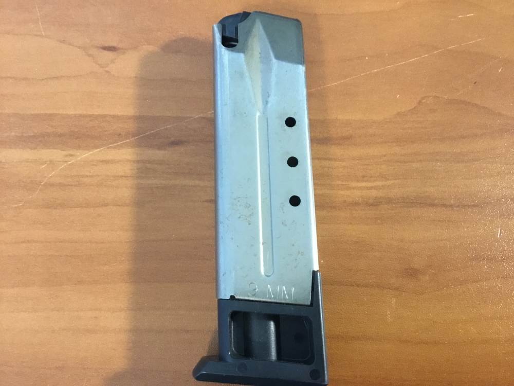 Ruger P85,P89 9mm 10 rd. Stainless steel factory mag NEW (RUGP85)-img-0