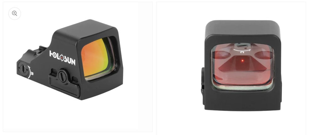 Holosun HS507K X2 Compact Red Dot Sight, Red Multi-Reticle-img-2