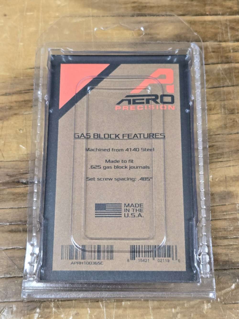 NOS Aero Precision .625 Phosphate Gas Block-img-1