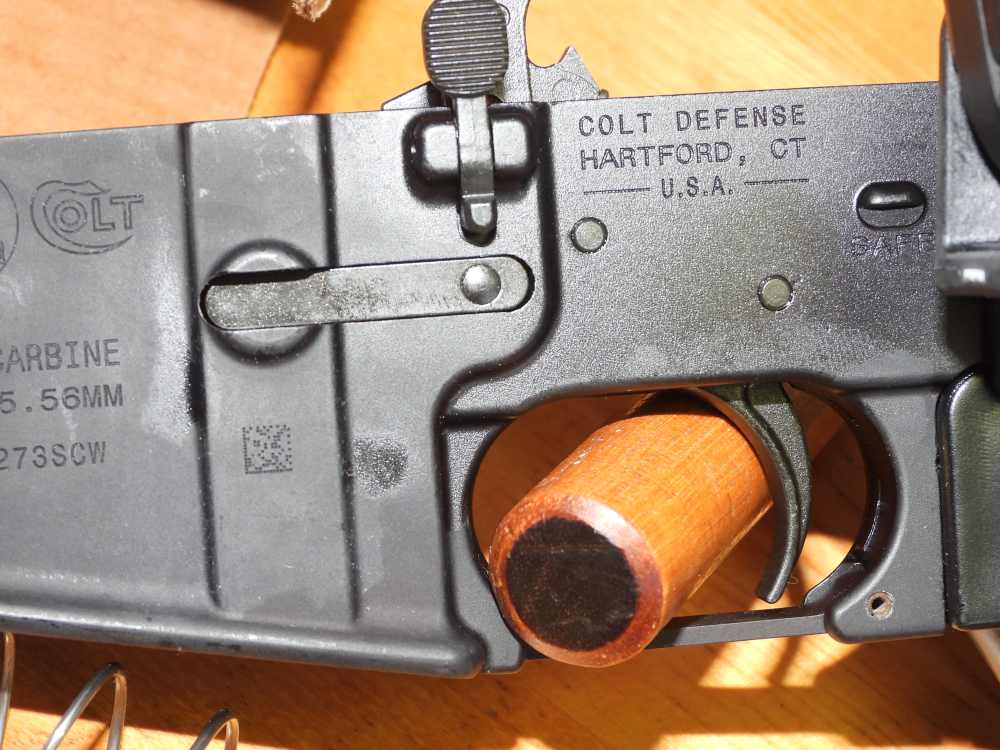 Colt Defense SCW Carbine, complete lower receiver assy. W/Stock-img-2