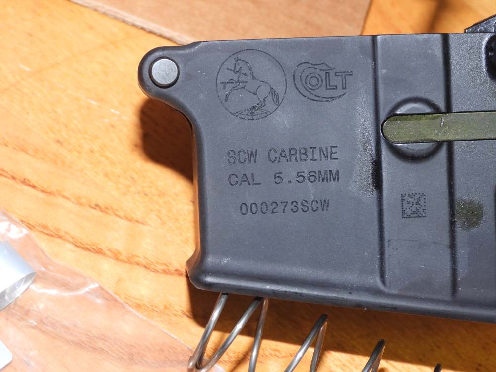Colt Defense SCW Carbine, complete lower receiver assy. W/Stock-img-3