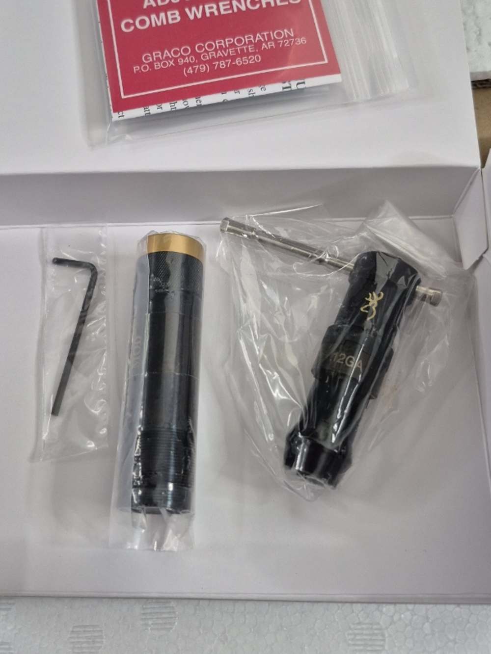 NIB BROWNING CXT WHITE ADJ 12GA 30" BOX-img-19
