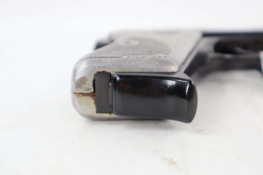 Rare Nice CZ VZ50 7.65 32 ACP Semi Auto Pistol Police Marked W/ Cast Grips -img-14