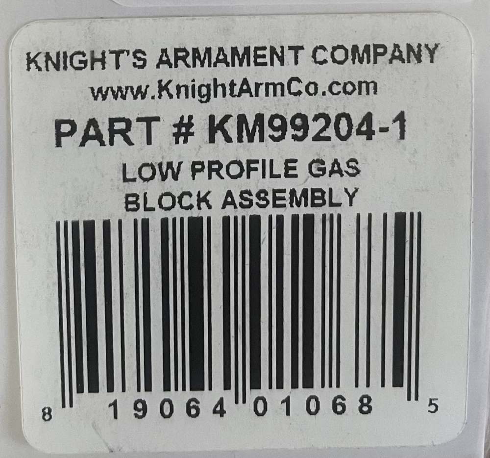 Knights Armament Low Profile Gas Block - NOS - KAC 99204 -img-1