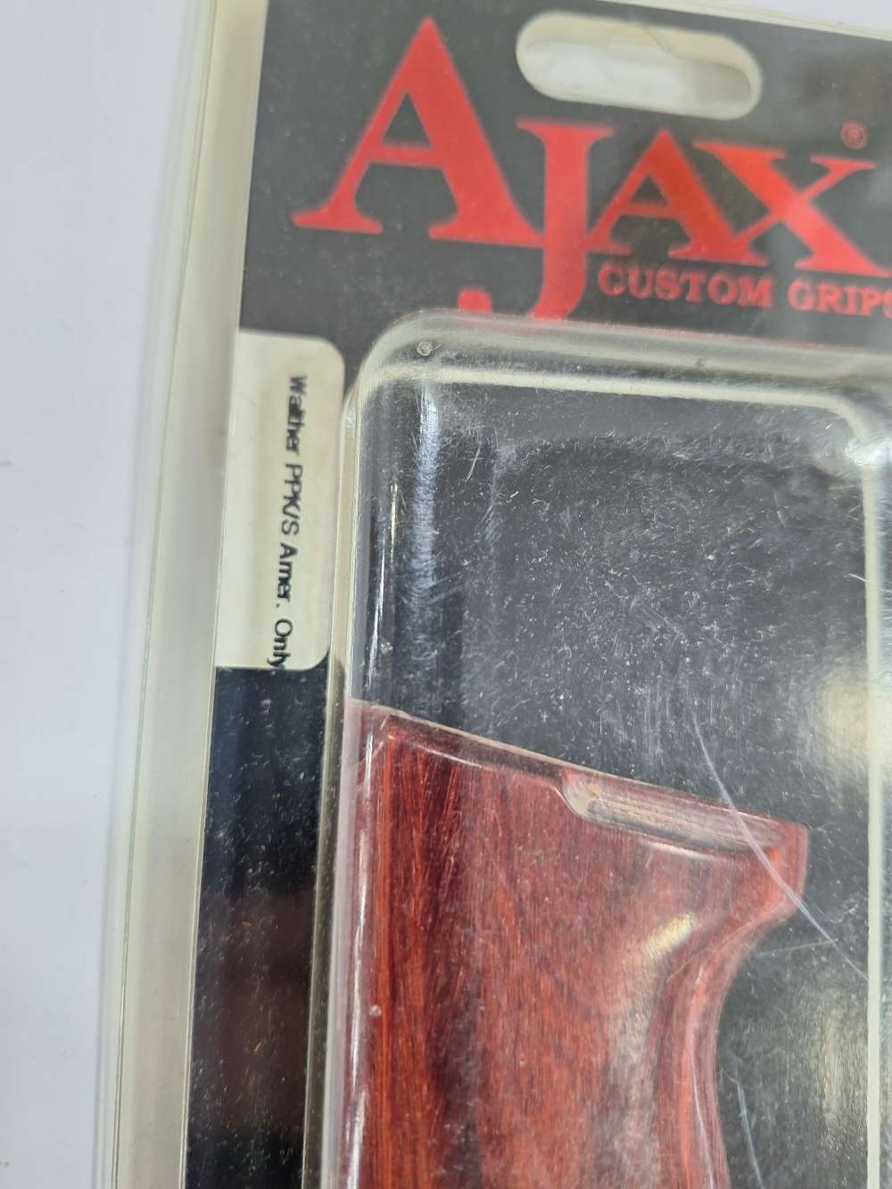 Ajax Customs Grips Cherrywood for Walther PPK/S American Only-img-1