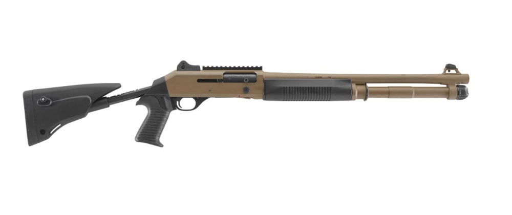 BENELLI M4 TACTICAL EXT FDE 18.5" 12GA 11788-img-2