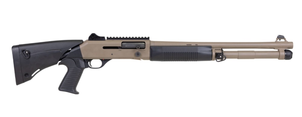 BENELLI M4 TACTICAL EXT FDE 18.5" 12GA 11788-img-0
