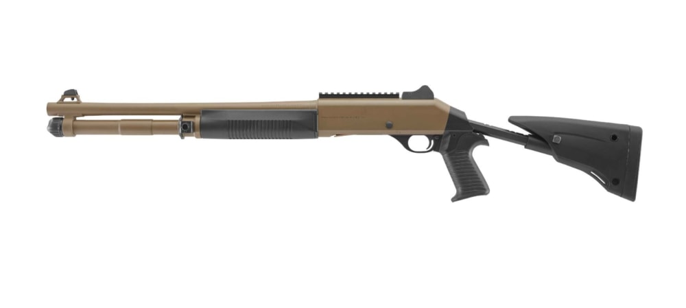 BENELLI M4 TACTICAL EXT FDE 18.5" 12GA 11788-img-1