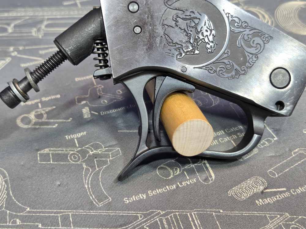 Thompson Center Contender Frame Engraved Puma Mountain Lion-img-3
