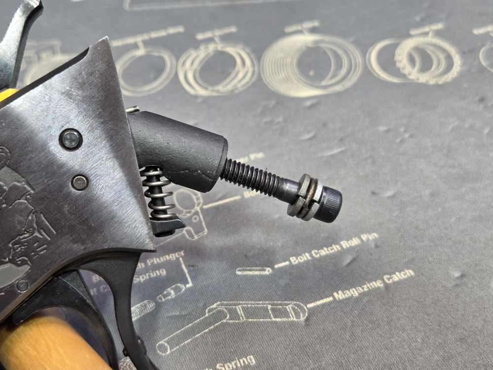 Thompson Center Contender Frame Engraved Puma Mountain Lion-img-7