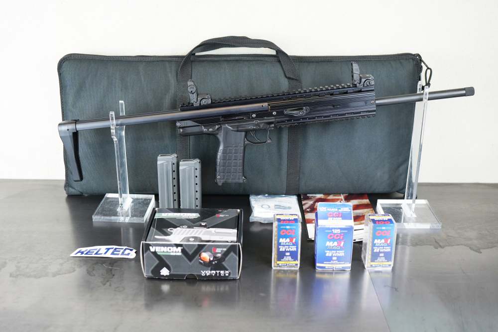 KelTec CMR-30 – .22 WMR – Threaded Barrel – Vortex Venom 6 MOA – 225 Rounds-img-0