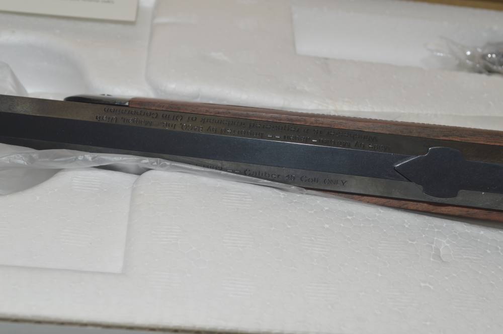 Winchester 1892 Deluxe Wood, T/D Case Color, Octo Barrel 45 Colt-img-14
