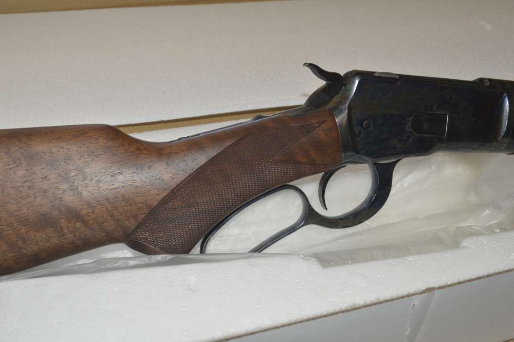 Winchester 1892 Deluxe Wood, T/D Case Color, Octo Barrel 45 Colt-img-9