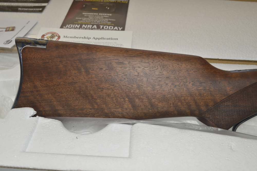 Winchester 1892 Deluxe Wood, T/D Case Color, Octo Barrel 45 Colt-img-8