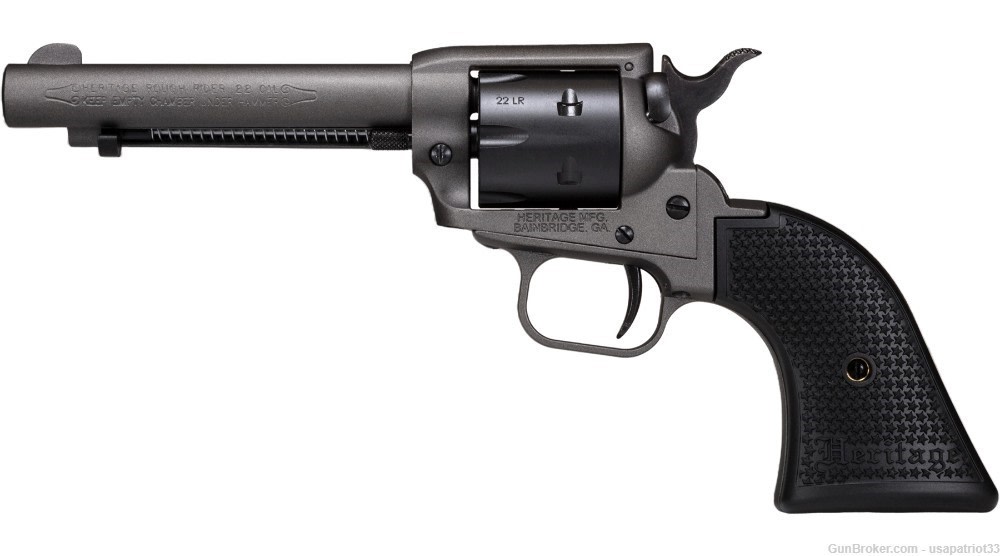 Heritage Rough Rider .22LR 4.75" Barrel 6-round Tungsten Cerakote | RR22C4-img-0