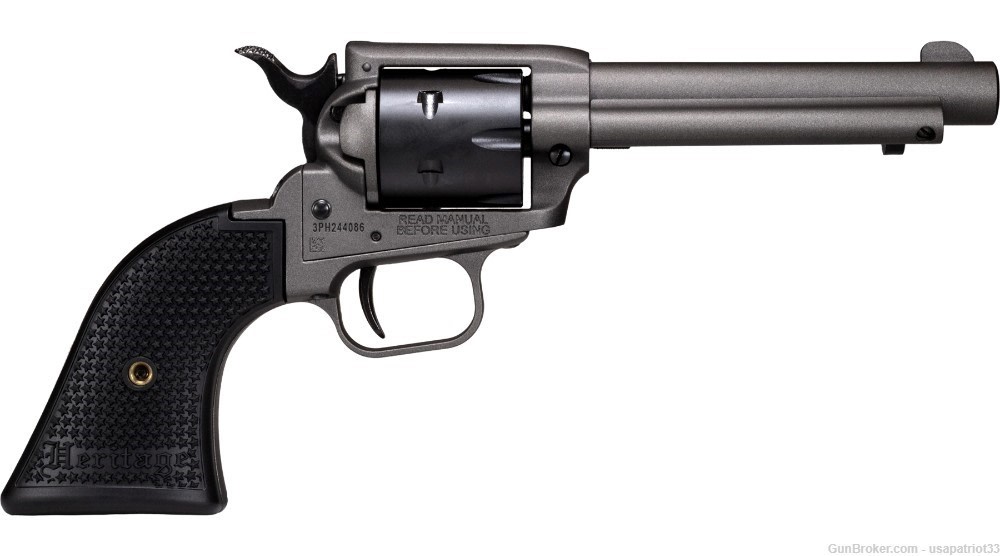Heritage Rough Rider .22LR 4.75" Barrel 6-round Tungsten Cerakote | RR22C4-img-1