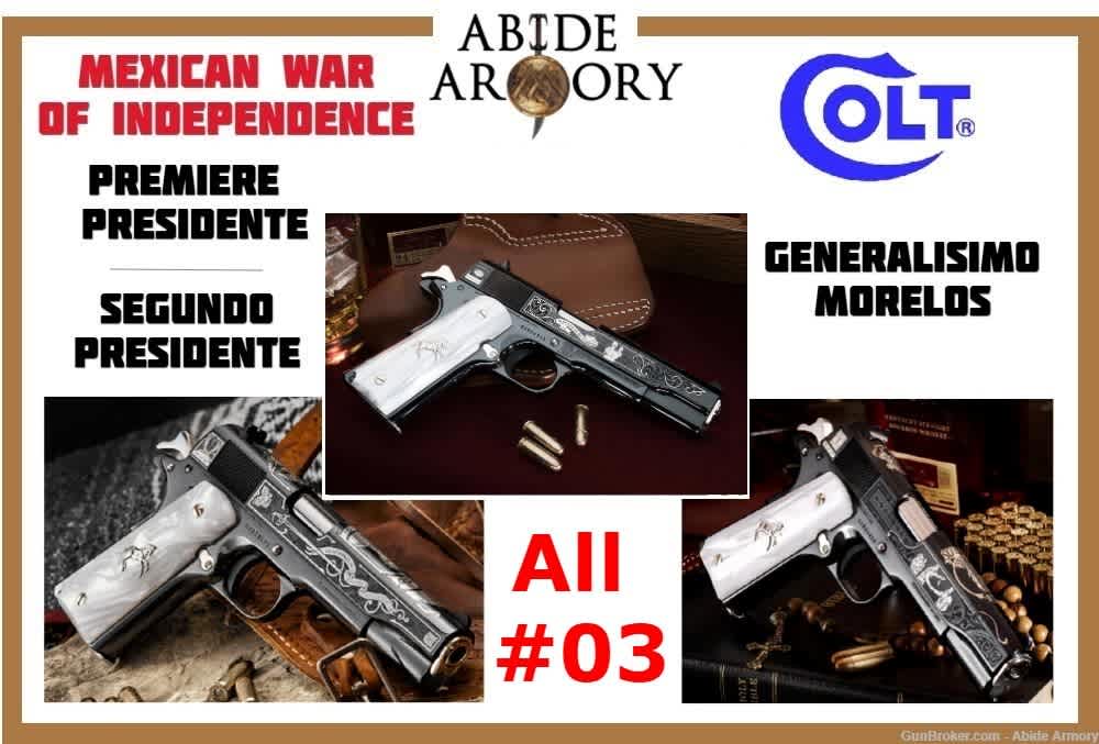 Colt Premier & Segundo Presidente, Morelos, Guerrrero Matching Set #03 SK-img-0