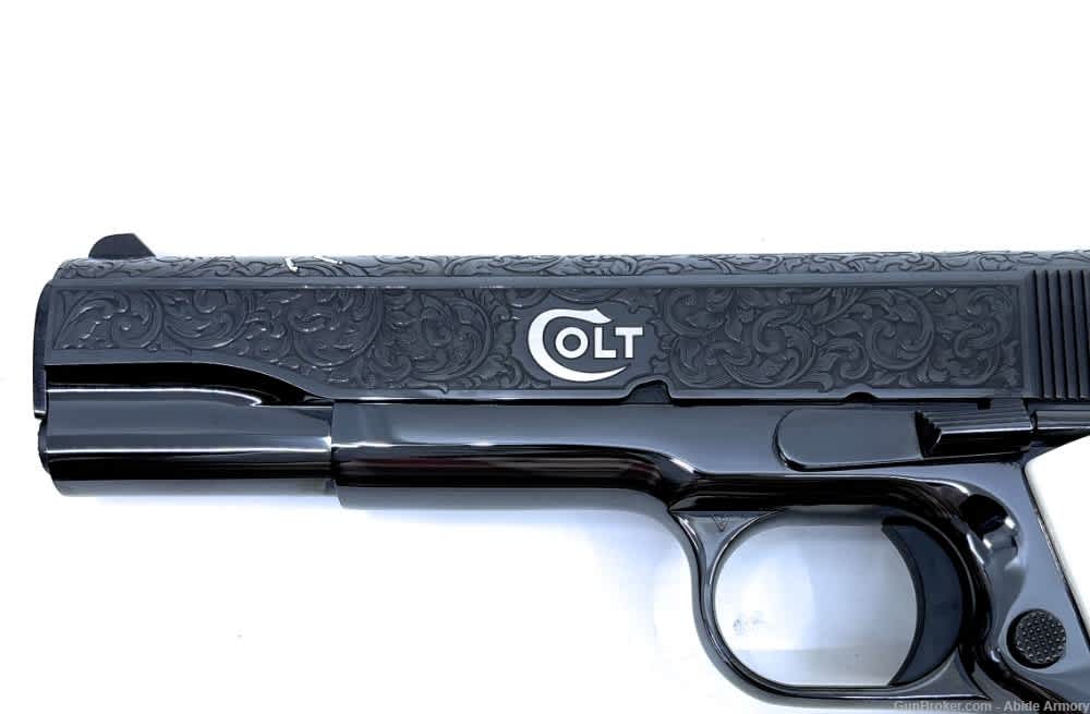 Colt 1911 Special Edition #3 Of 500 Engraved Low Serial Potro de Plata-img-6