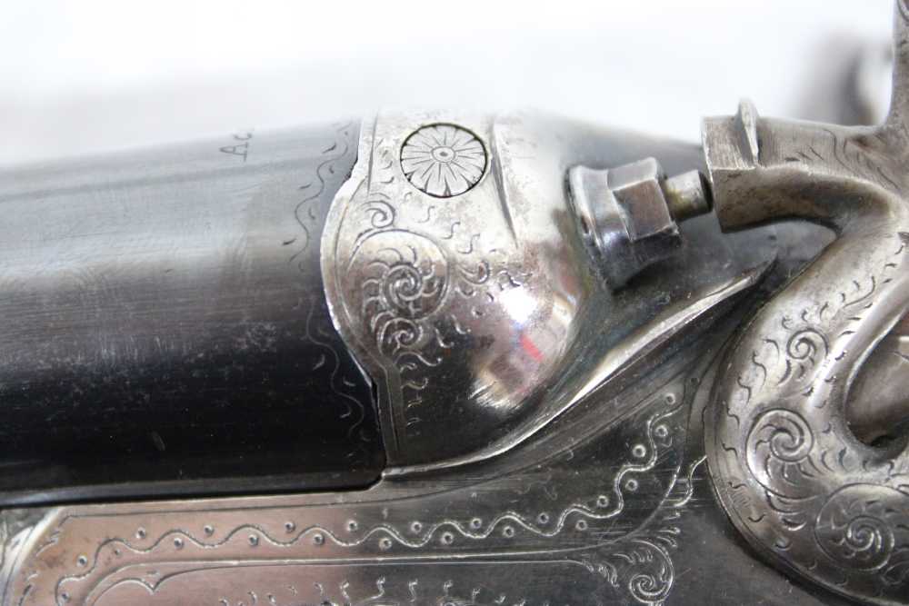 E. MASQUELIER SIDE BY SIDE 16 GUAGE SHOTGUN-img-28