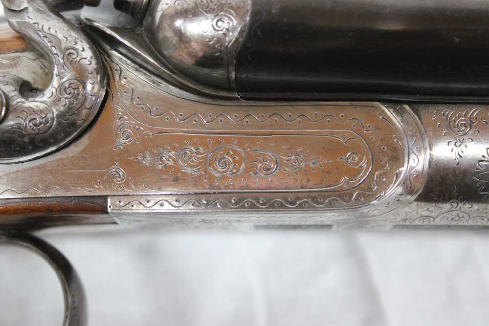 E. MASQUELIER SIDE BY SIDE 16 GUAGE SHOTGUN-img-13