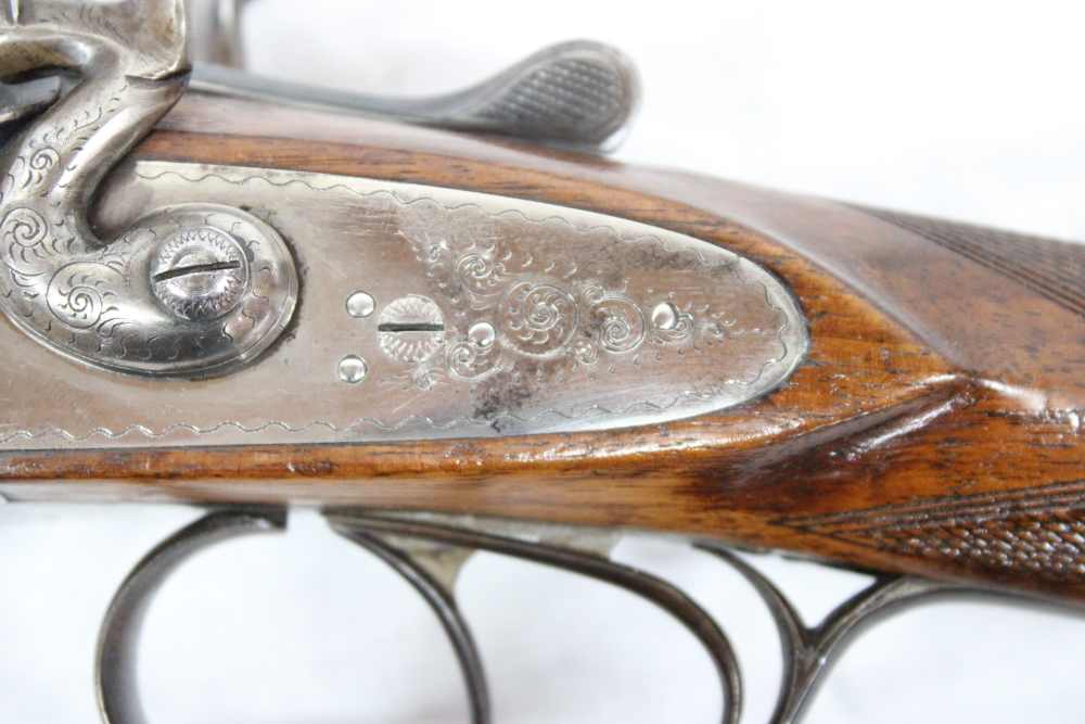 E. MASQUELIER SIDE BY SIDE 16 GUAGE SHOTGUN-img-26