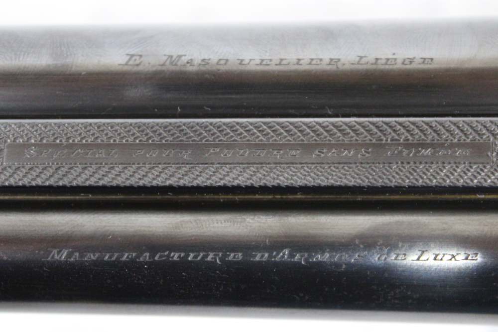 E. MASQUELIER SIDE BY SIDE 16 GUAGE SHOTGUN-img-37