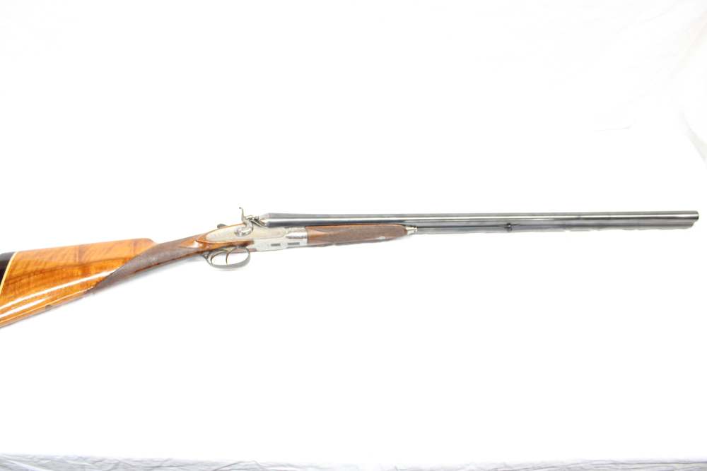 E. MASQUELIER SIDE BY SIDE 16 GUAGE SHOTGUN-img-0