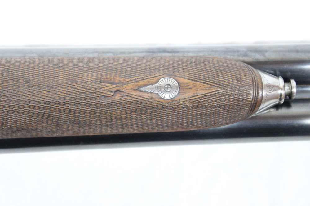 E. MASQUELIER SIDE BY SIDE 16 GUAGE SHOTGUN-img-23