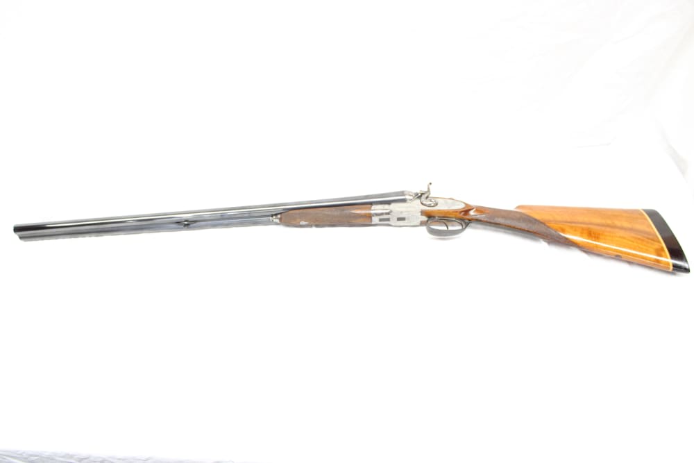 E. MASQUELIER SIDE BY SIDE 16 GUAGE SHOTGUN-img-1
