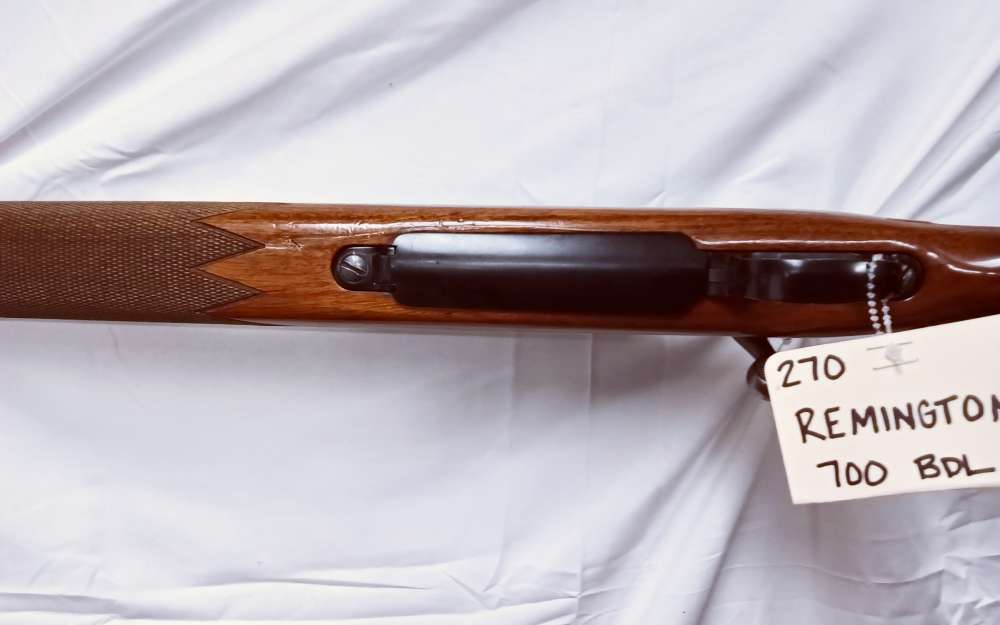 Remington 700 BDL .270 Win – Walnut Stock – Bolt Action Hunting Rifle-img-14