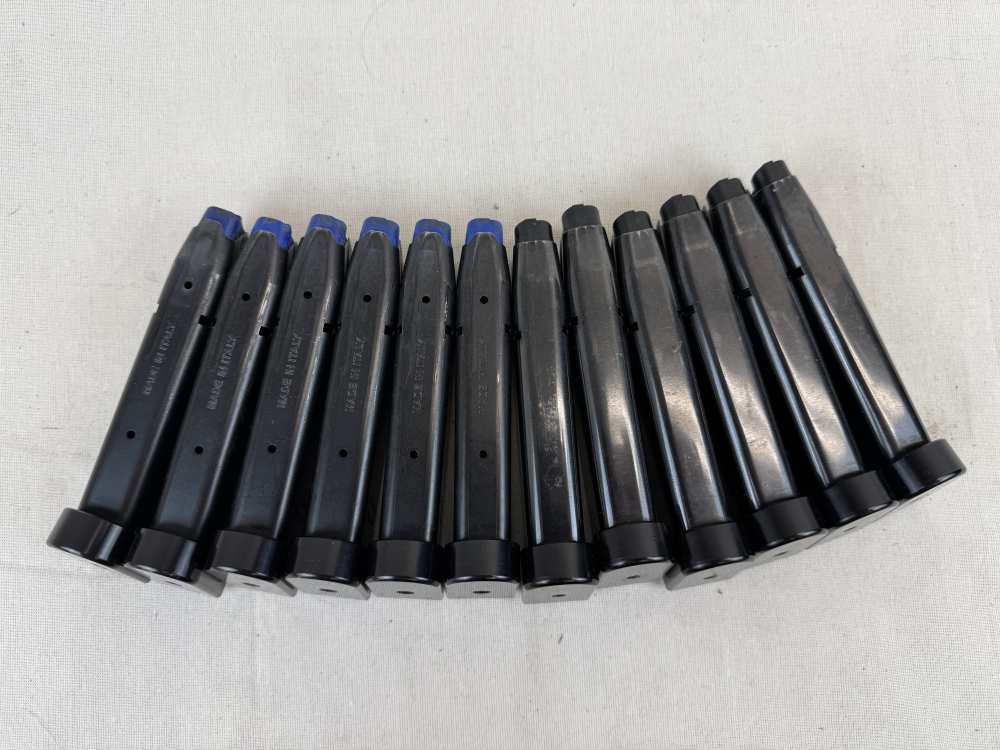 CZ-75 9mm Luger Magazine Twelve Piece Lot. Competition Numbered 17&18 Rd.-img-0