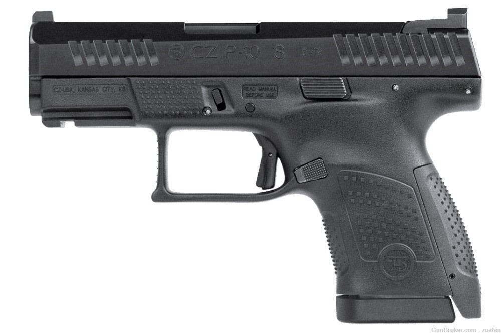CZ USA, P-10 S, 9mm, black, 3 magazines-img-1
