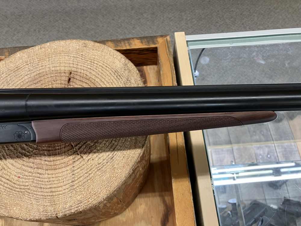 CZ-USA Bobwhite G2 Side by Side Shotgun - 12 Ga - 3" - 28'' -Turkish Walnut-img-3