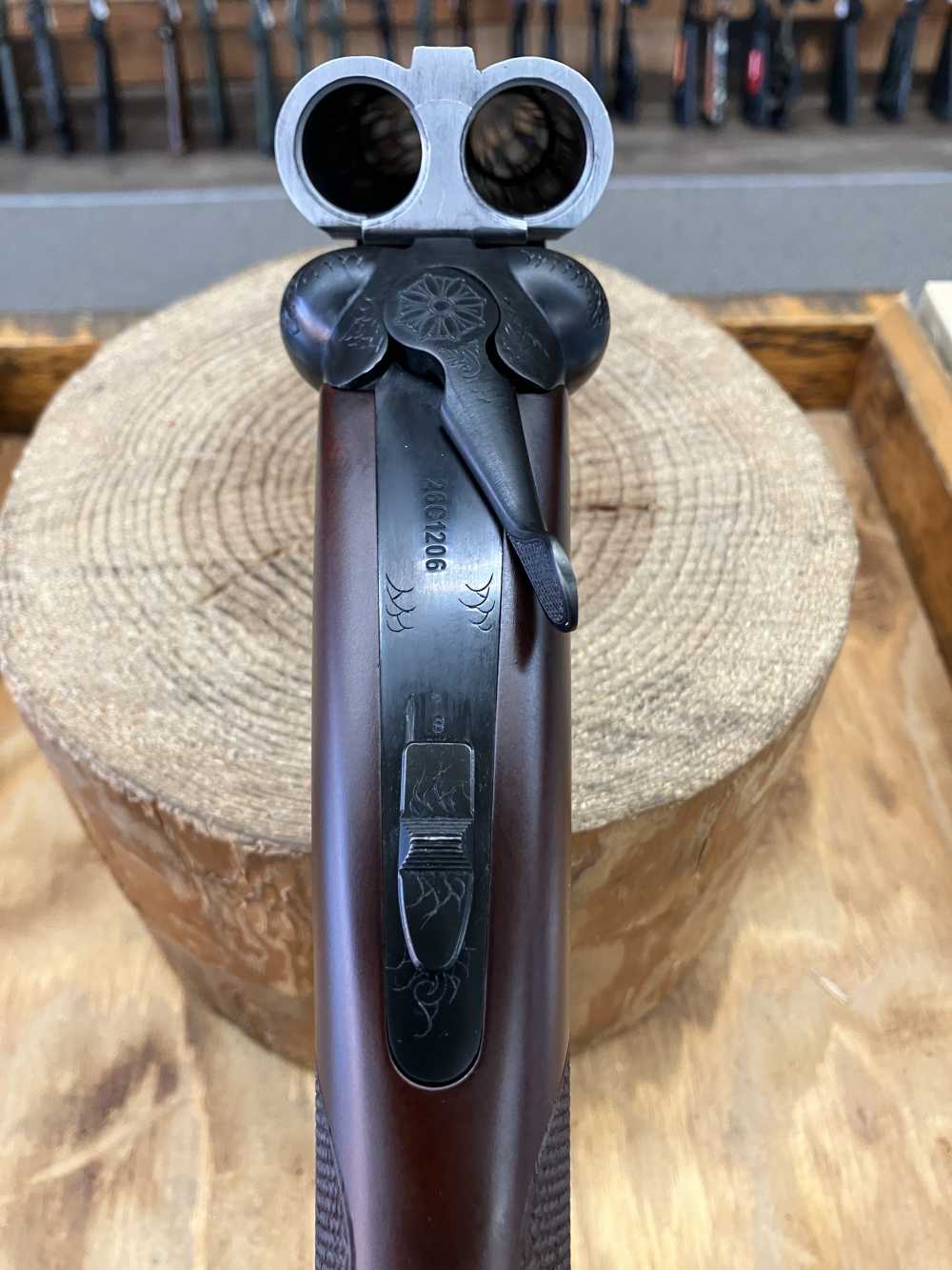 CZ-USA Bobwhite G2 Side by Side Shotgun - 12 Ga - 3" - 28'' -Turkish Walnut-img-6