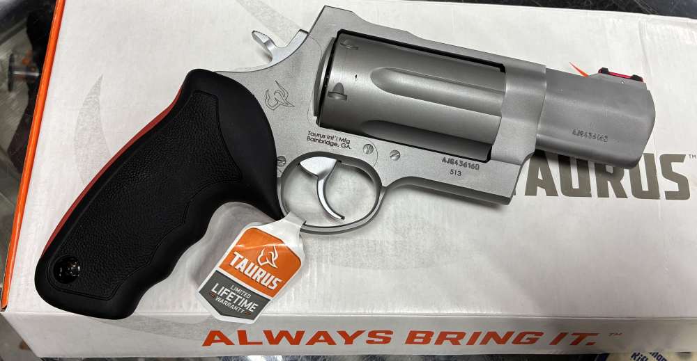 Taurus Raging Judge 454 Casull/45 Colt/410 gauge Model 2-513039 New-img-0