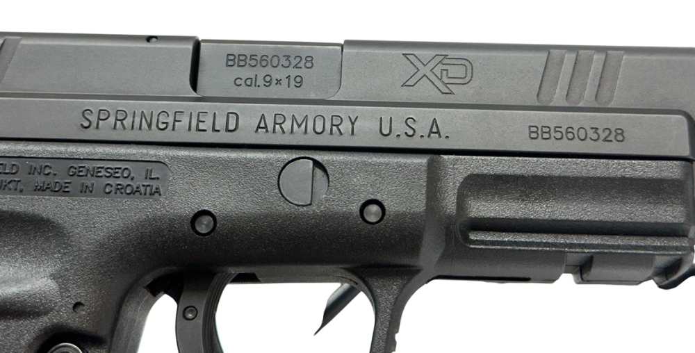 SPRINGFIELD ARMORY XD-9 SEMI AUTOMATIC 9MM PISTOL-img-1