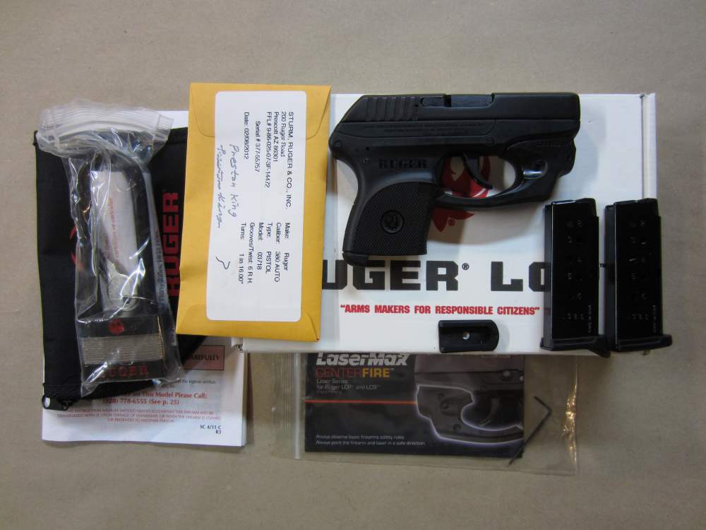 Ruger LCP 380ACP Centerfire Pistol with LaserMax Laser-img-17