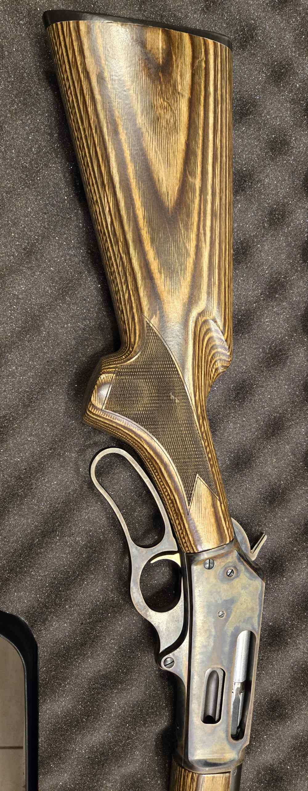 Marlin 336C JM Lever Rifle, Case Hardened, Rust Blued, Ported, New Stock-img-6