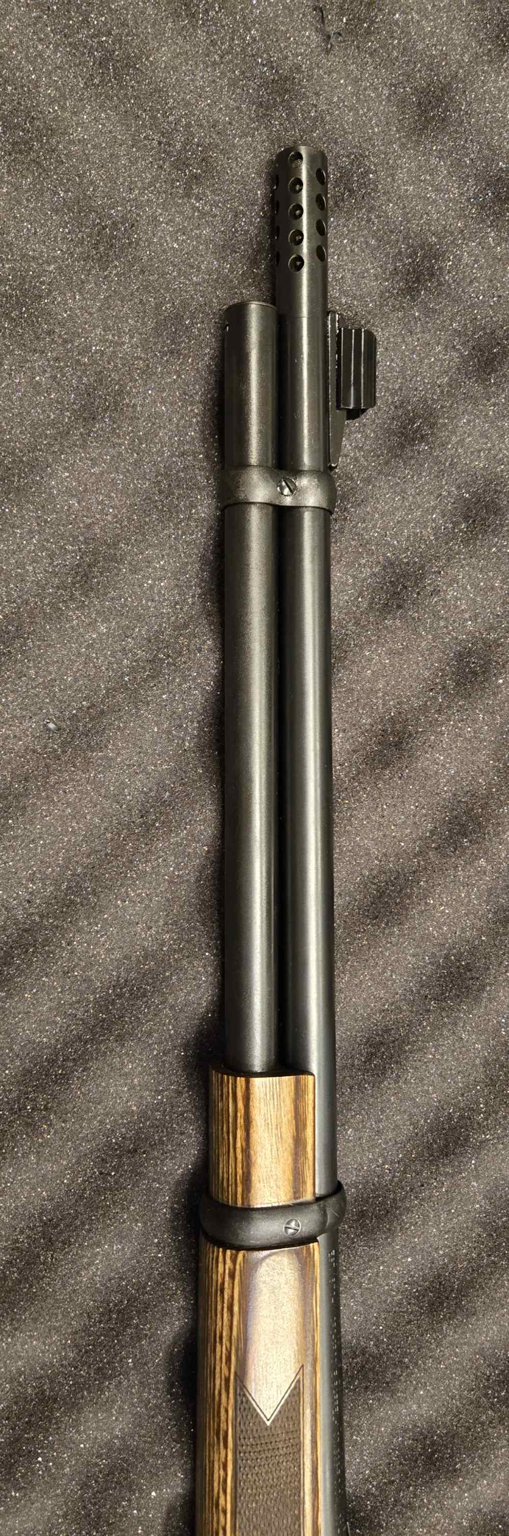 Marlin 336C JM Lever Rifle, Case Hardened, Rust Blued, Ported, New Stock-img-1