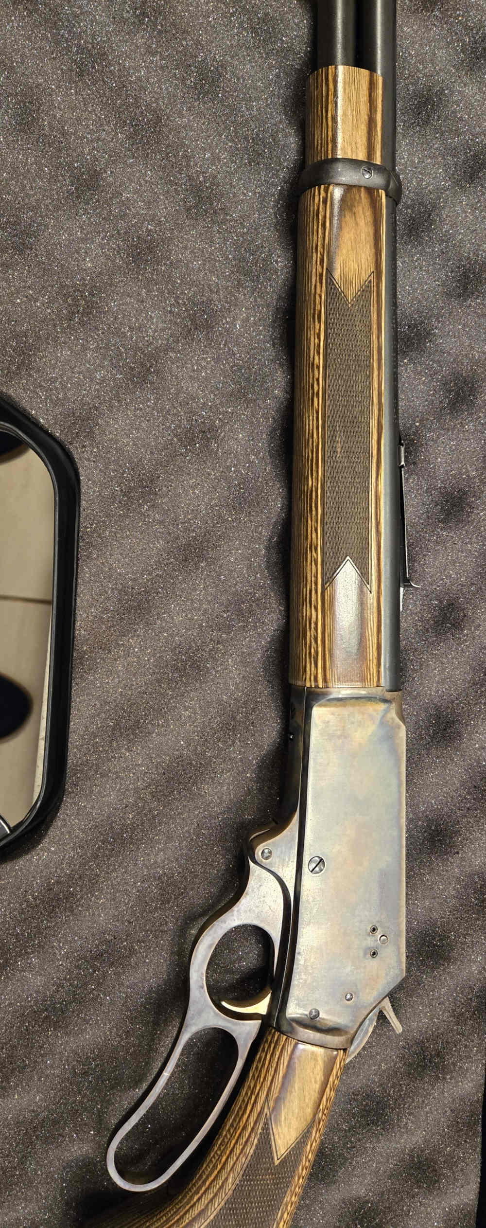 Marlin 336C JM Lever Rifle, Case Hardened, Rust Blued, Ported, New Stock-img-2