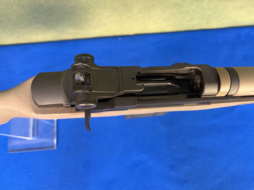 Springfield M1A M14 22" Barrel Rifle Tan Stock Scope Mount Cleaning Kit-img-8