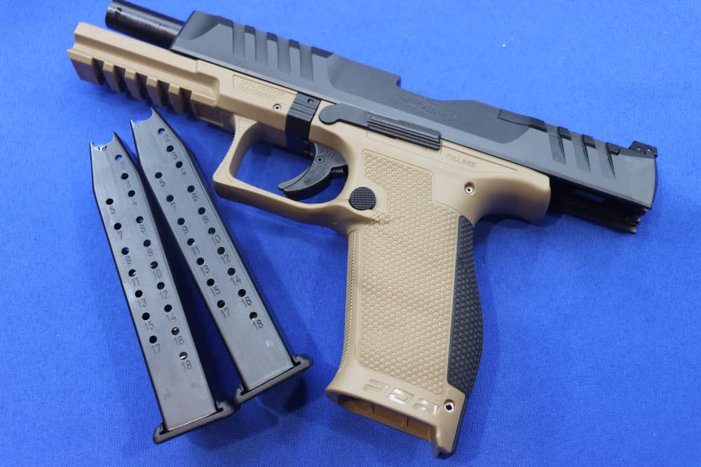 Walther Arms Model PDP FS Pistol 9MM 5" 18RD FDE 2-Tone Full Size NEW OR NR-img-22