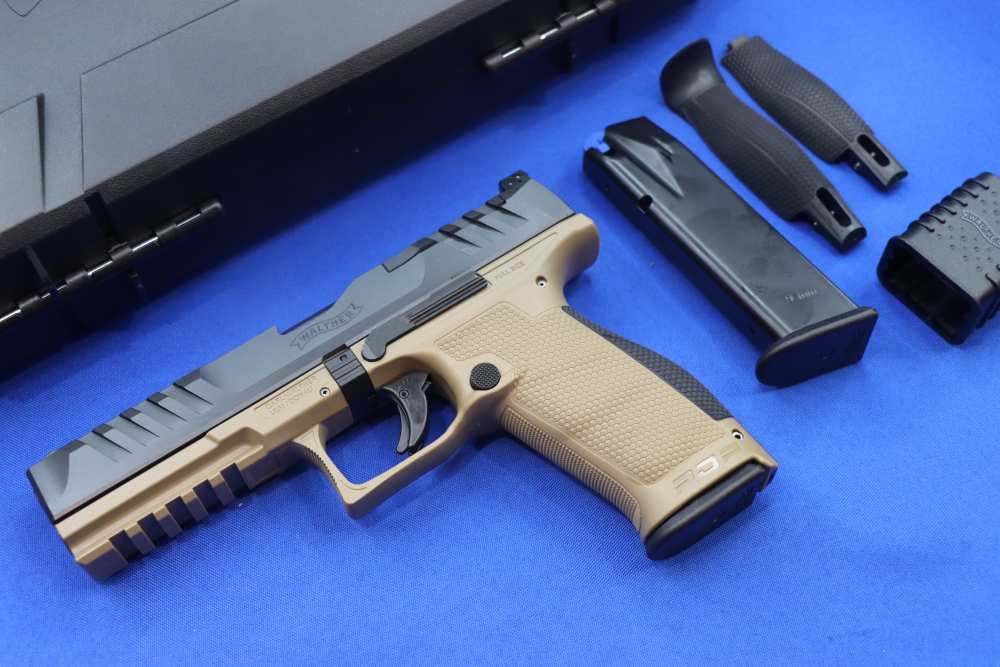 Walther Arms Model PDP FS Pistol 9MM 5" 18RD FDE 2-Tone Full Size NEW OR NR-img-1