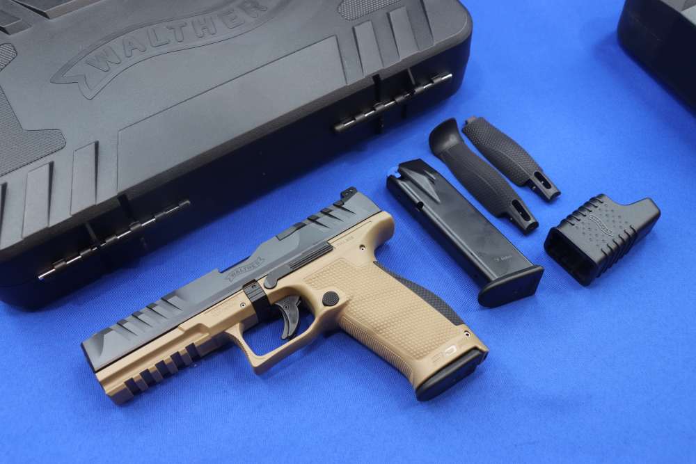 Walther Arms Model PDP FS Pistol 9MM 5" 18RD FDE 2-Tone Full Size NEW OR NR-img-0
