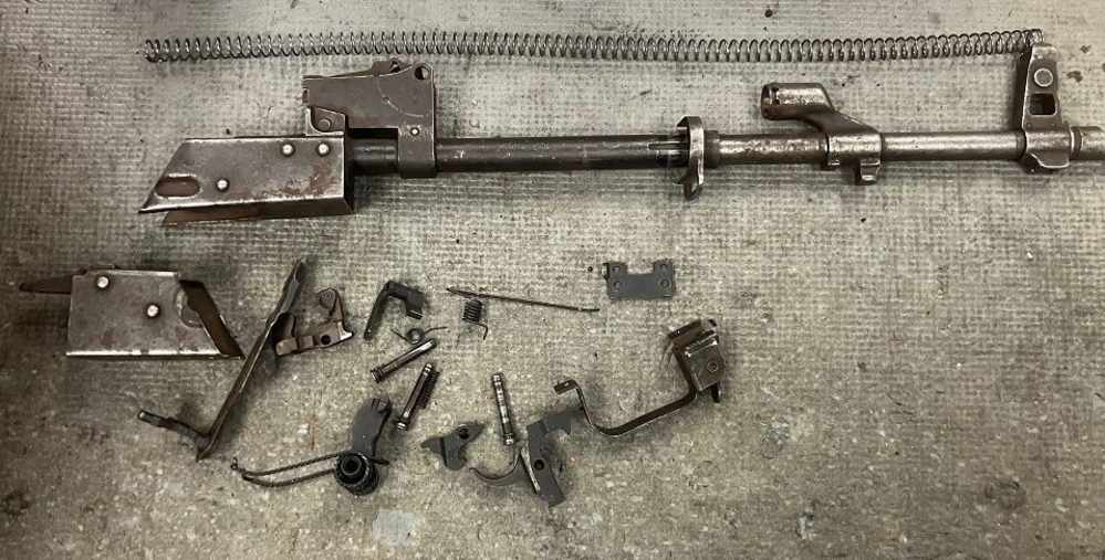 East German 1984 DDR MPiKM, MPiKMS-72 Full Auto FCG Parts-img-7