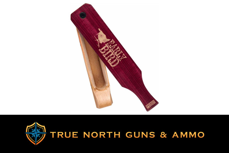 Primos Early Bird Turkey Box Call - Purple Heart Paddle-img-0