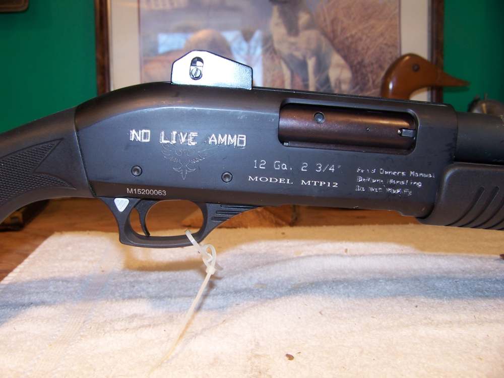 Shotgun pump Trainer for12 GA  snap cap NO LIVE AMMO-img-6