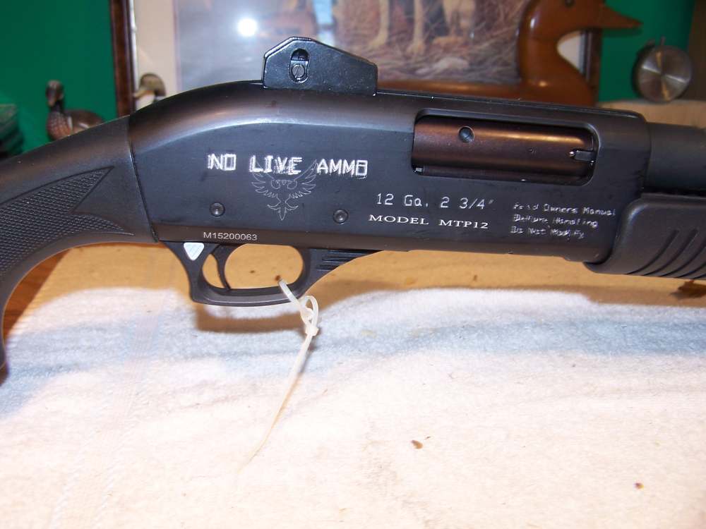 Shotgun pump Trainer for12 GA  snap cap NO LIVE AMMO-img-0