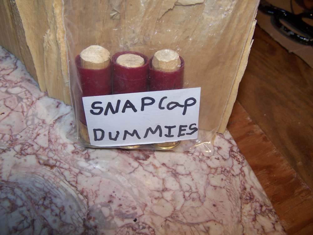 Shotgun pump Trainer for12 GA  snap cap NO LIVE AMMO-img-21